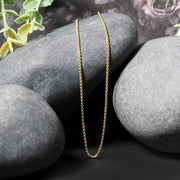 Bids.com 14k Yellow Gold Round Box Chain 1.35 mm Necklaces Black 16 / Yellow Gold,18 / Yellow Gold,20 / Yellow Gold
