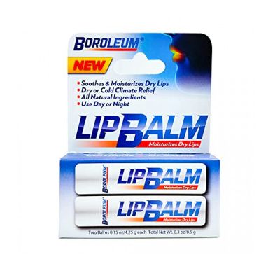 Boroleum Boroleum® Natural Lip Balm – Soothing Relief for Dry, Chapped Lips Lip Balms & Treatments White Smoke