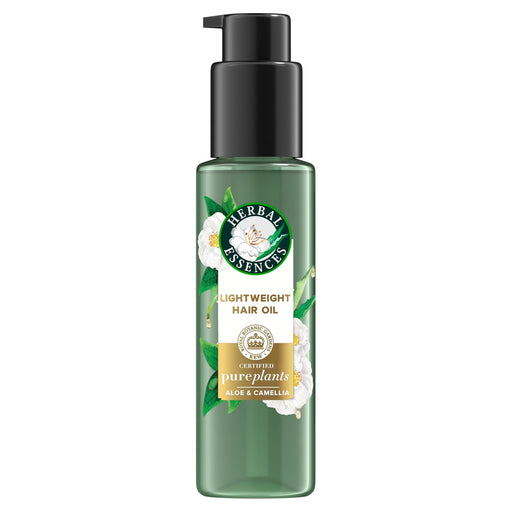 Herbal Essences Herbal Essences Lightweight Aloe & Camellia Hair Oil 3.2 Fl Oz Hair Care White Smoke