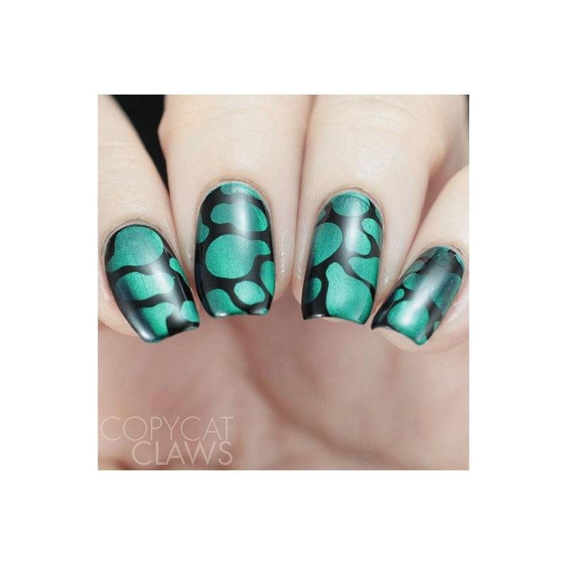 UberChic Beauty Collection 28 Stamping Plate Gray