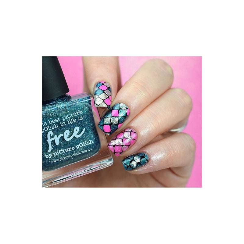 UberChic Beauty Art Deco Elegance Stamping Plate Wheat