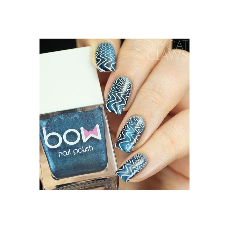 UberChic Beauty Got Chevron-02 Stamping Plate Light Gray