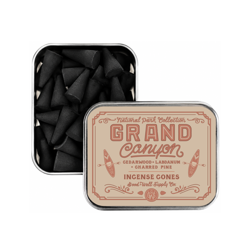 Good & Well Supply Co Grand Canyon National Park Incense Incense White Smoke