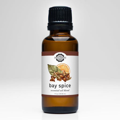 Rustic Strength Bay Spice Essential Oil Blend Scenting Oil Light Gray