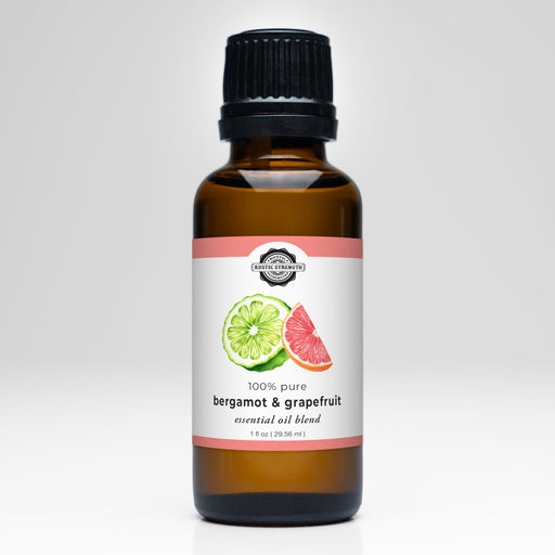Rustic Strength Bergamot & Grapefruit Essential Oil Blend Scenting Oil Light Gray