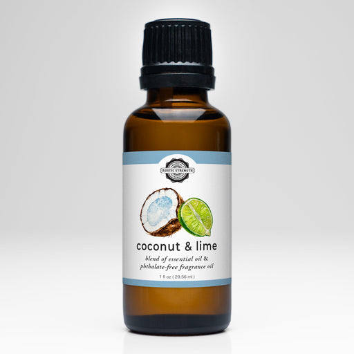 Rustic Strength Coconut & Lime EO / FO Blend Scenting Oil Light Gray