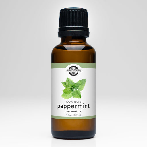 Rustic Strength Peppermint Essential Oil Scenting Oil Light Gray