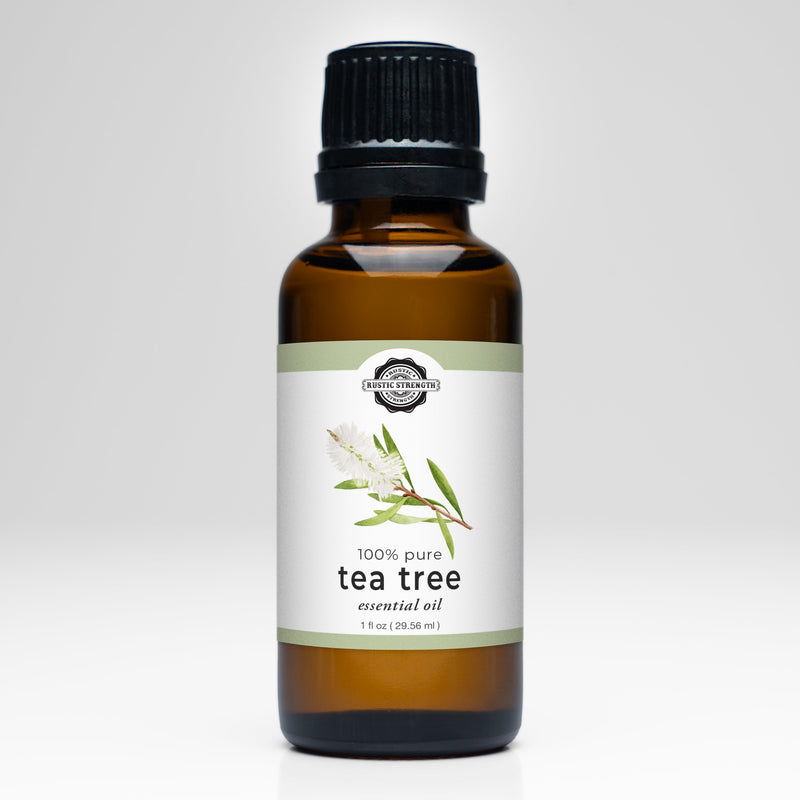 Rustic Strength Tea Tree Essential Oil Scenting Oil Light Gray