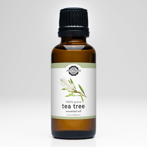 Rustic Strength Tea Tree Essential Oil Scenting Oil Light Gray