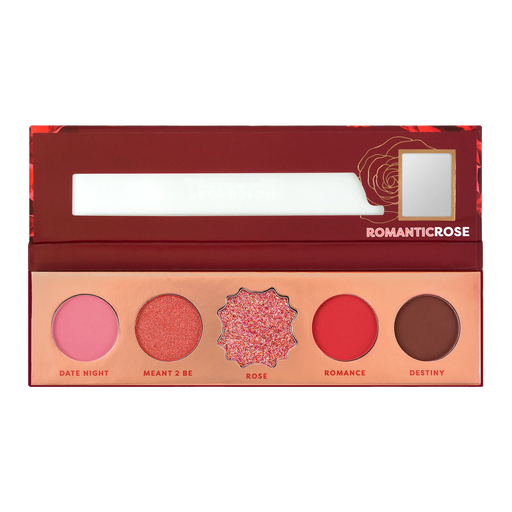 Profusion Cosmetics Blooming Hues 5 shade palette Eye Saddle Brown Romantic Rose,Honest Hibiscus,Delightful Dahlia,Terrific Tulip,Peaceful Peony,Pretty Poppy
