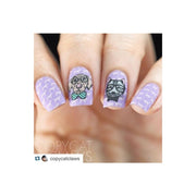 UberChic Beauty Furry Best Friends Stamping Plate Tan
