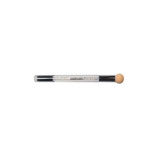 UberChic Beauty Dual-Ended Puff & Stamper Tool Gray