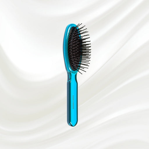 KOH-I-NOOR Beauty USA All Seasons Synthetic Pin Hair Brush - Pneumatic Cushion for Thick & Coarse Hair Hair Brush Lavender Rose pink / Large,Coral red / Large,Petroleum Blue / Large,Rose pink / Small,Coral red / Small,Petroleum Blue / Small