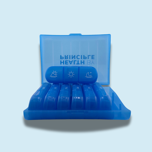 Health By Principle 3-Times-a-Day Pill Organizer Lavender