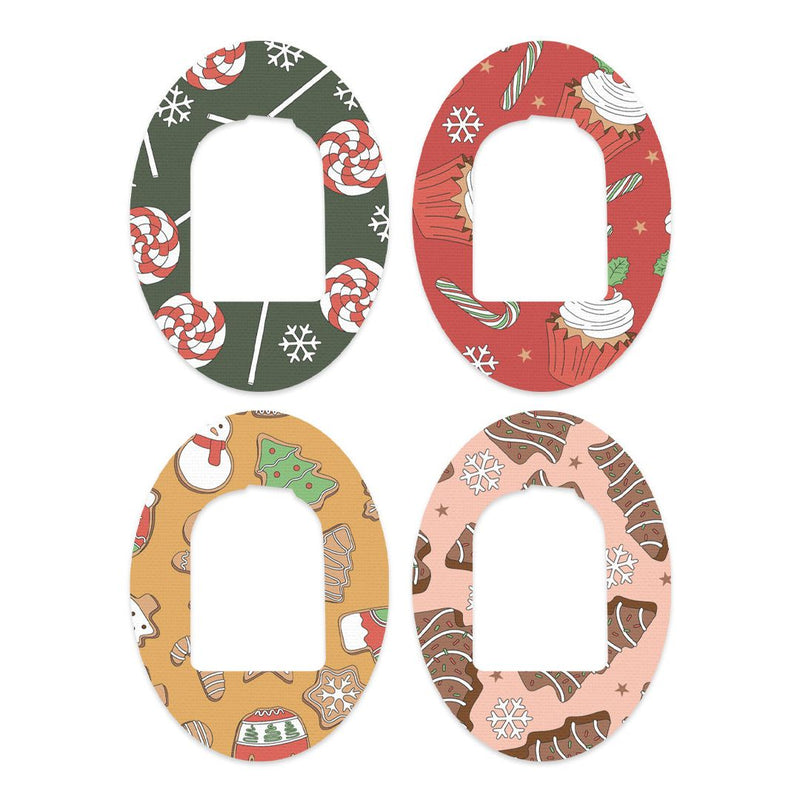 Peelz Christmas Treats Variety Pod Patch Tape - Pump Peelz Patch Medical Tape White Smoke 12-Pack (Set of 12 Patches),4-Pack (Set of 4 Patches)