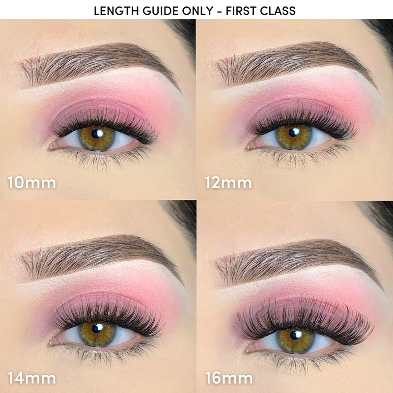 Pink Purée First Class DIY Lashes Wheat 10MM,12MM,14MM,16MM,18MM