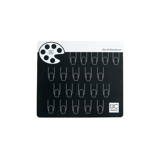 UberChic Beauty Mini Uber Mat: Black Tool Lavender