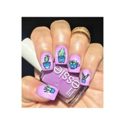 UberChic Beauty Succulents Stamping Plate Tan