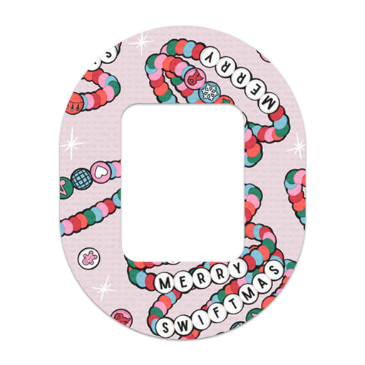 Peelz Merry Swiftmas Tandem Mobi Patch Tape - Pump Peelz Patch Medical Tape White Smoke 12-Pack (Set of 12 Patches),4-Pack (Set of 4 Patches),1-Patch (One Single Patch)