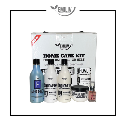 Emiliv Professional Emiliv Professional™ ULTIMATE RECONSTRUCTOR KIT - Homecare Kit + Emergency Polymedic Reconstructor and ProOilTen Home Care White Smoke