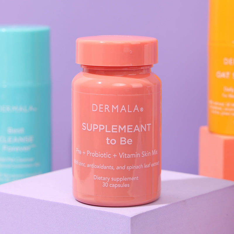 DERMALA SUPPLEMEANT to Be® Pre+Probiotic+Vitamin Skin Mix Light Steel Blue