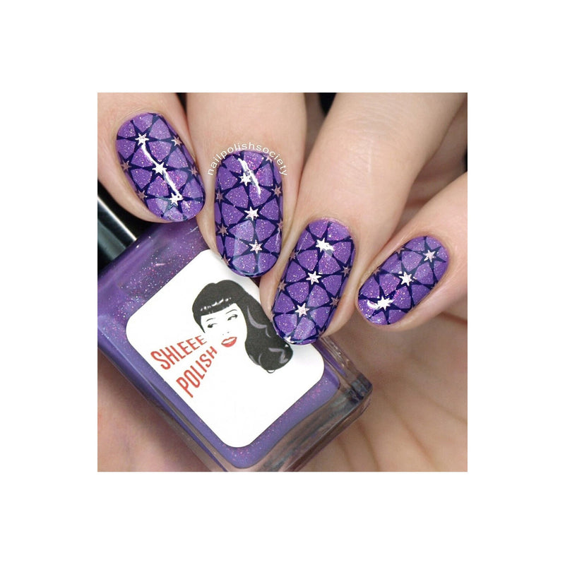 UberChic Beauty Moroccan Beauty Stamping Plate Rosy Brown