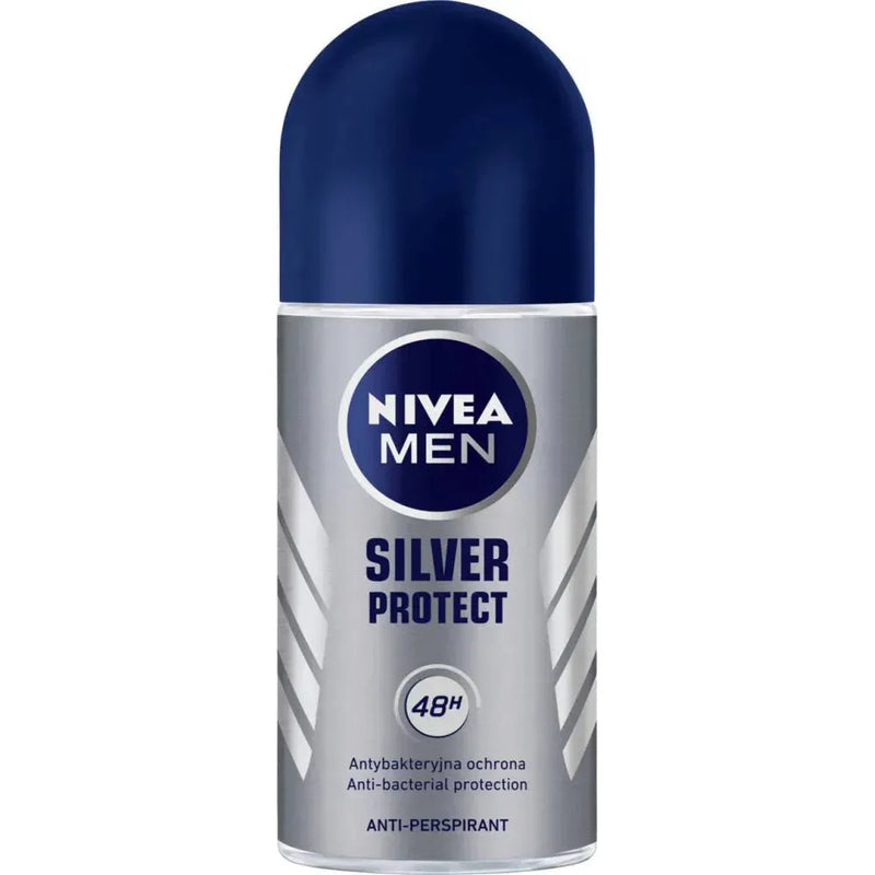 Nivea Nivea Men Silver Protect 48H Anti-Bacterial Anti-Perspirant 50 ml Anti-Perspirant Midnight Blue