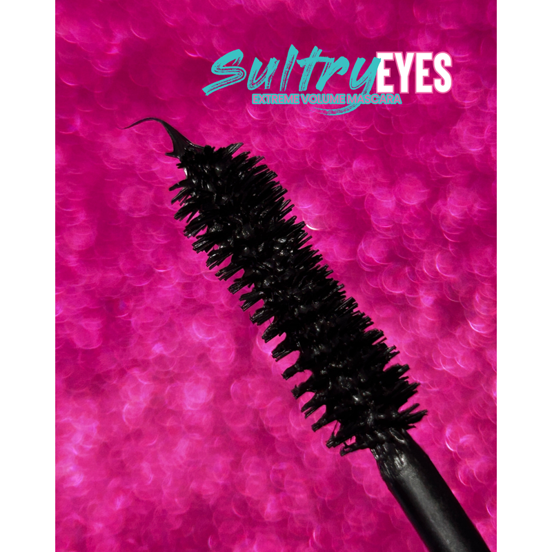 Rude Cosmetics Sultry Eyes - Extreme Full Volume Mascara Mascara Medium Violet Red Black,Brown