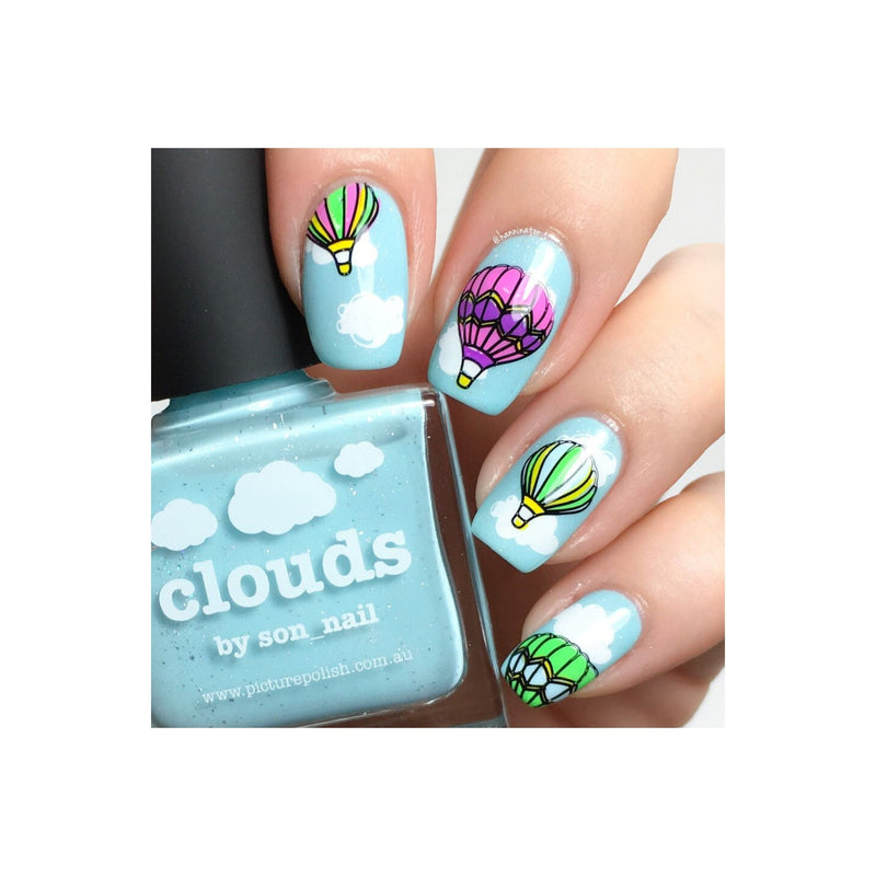 UberChic Beauty Collection 21 Stamping Plate Light Gray