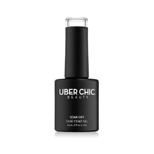 UberChic Beauty Soak-Off Gel Base Coat Gel Polish Dark Slate Gray