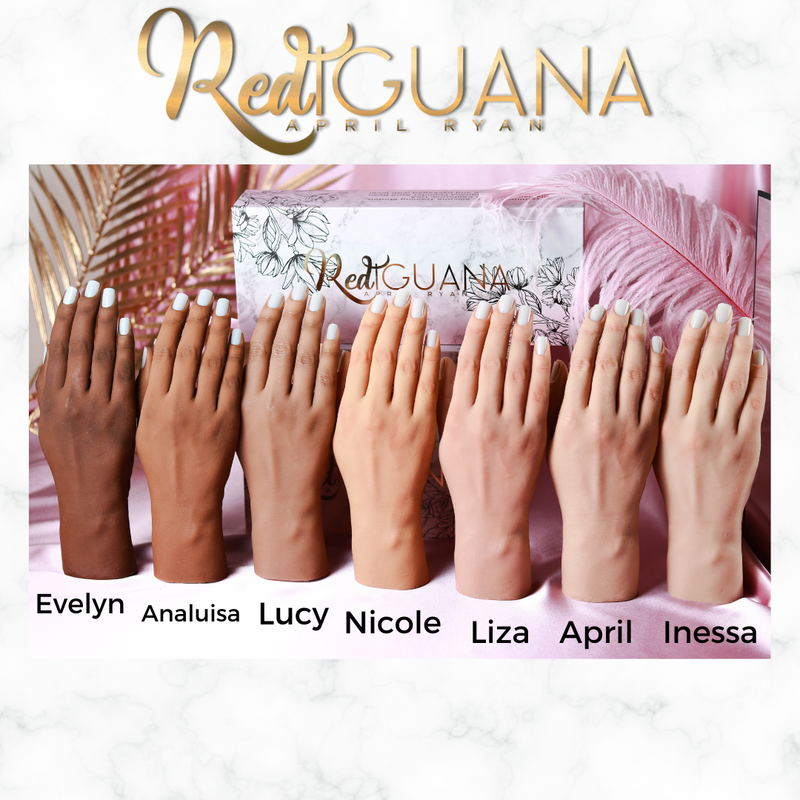 Red Iguana LLC 3.0 Full Silicone Practice Hand 3.0 Hand White Smoke Right / Poseable / Liza,Right / Poseable / Nicole,Right / Poseable / Inessa,Right / Poseable / April,Right / Poseable / Lucy,Right / Poseable / Analuisa,Right / Poseable / Evelyn,Right / Non-Poseable / Liza,Right / Non-Poseable / Nicole,Right / Non-Poseab