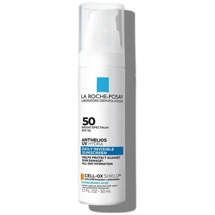 La Roche-Posay La Roche-Posay Anthelios UV Hydra Daily Invisible Sunscreen SPF 50 1.7oz Sunscreen Light Gray