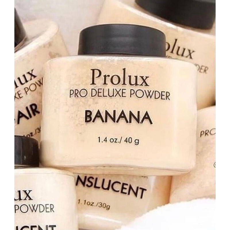 Prolux Cosmetics Pro Deluxe Powder : Banana SETTING POWDER Wheat