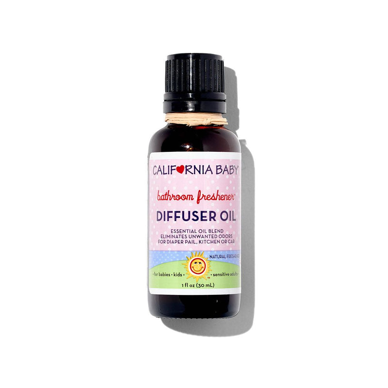 California Baby Bathroom Freshener™ Diffuser Oil Essential Oils White Smoke 1oz/30mL