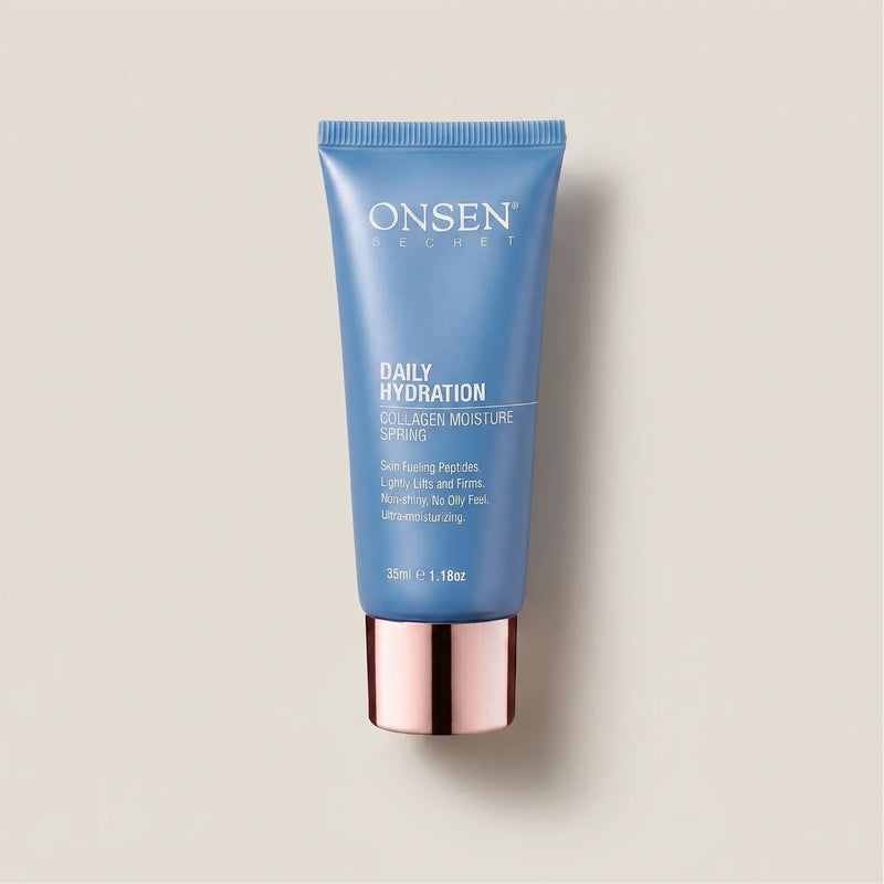 Onsen Secret Copper Peptide Collagen Moisturizer Moisturizers 2 Light Gray 35ml - Improved Formula