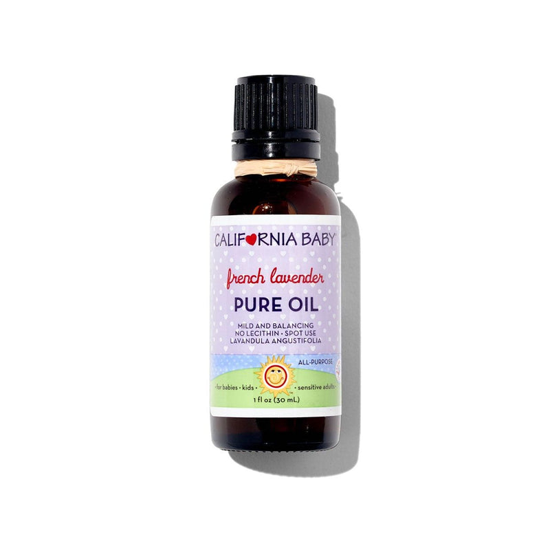 California Baby French Lavender™ Pure Oil Essential Oils White Smoke 1oz/30mL