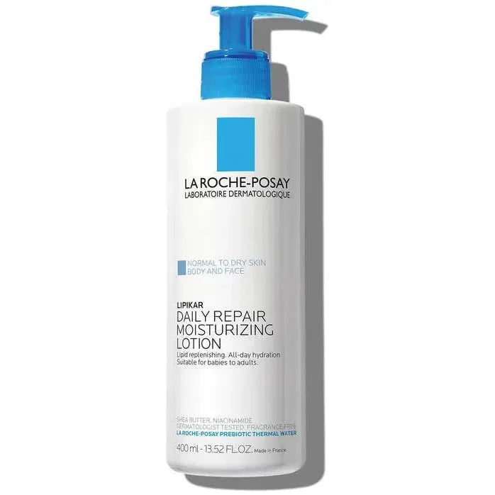 La Roche-Posay La Roche-Posay Lipikar Daily Repair Moisturizing Lotion - for Normal to Dry Skin 13.52 oz Moisturizing Lotion Light Gray