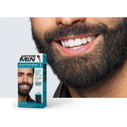Just For Men Just For Men Brush-In Color Gel for Mustache & Beard, Real Black M-55 / 0.5 Oz Hair Color Dark Slate Gray