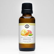 Rustic Strength Sunburst Citrus Essential Oil Blend Scenting Oil Light Gray 1 oz Bottle