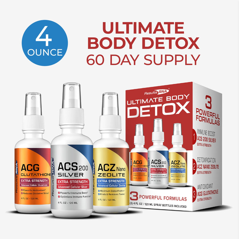 Results RNA Ultimate Body Detox System Extra Strength White Smoke 4 oz (60 Day Supply)