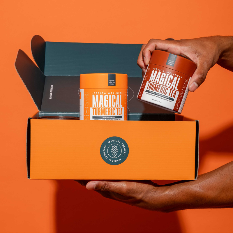 Jessica Wellness Shop Magical Turmeric Tea Original & Cinnamon Chocolate
