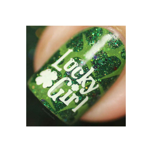 UberChic Beauty St Patrick's Day-01 Stamping Plate Tan