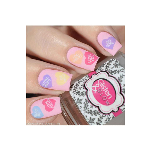 UberChic Beauty Love and Marriage-03 Stamping Plate Gray