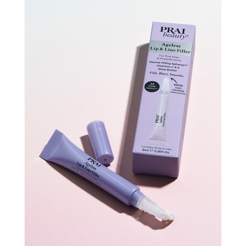 PRAI Beauty Ageless Lip & Line Filler Ageless Problem Solver Misty Rose Single Tube - 8mL,2 Pack