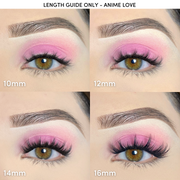 Pink Purée Anime Love DIY Lashes Wheat 10mm,12mm,14mm,16mm,18mm