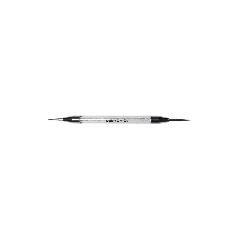 UberChic Beauty Dual-Ended Dotting & Water Marble Tool Tool Light Gray