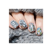 UberChic Beauty Little Baby Stamping Plate Dark Gray