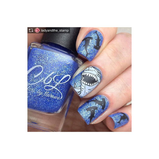 UberChic Beauty Nautical Stamping Plate Gray