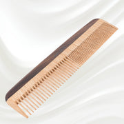 KOH-I-NOOR Beauty USA Legno Beech and Kotibe Wood Wide and Close Spread Tooth Comb Comb Lavender Large
