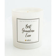 Sunflower Motherhood Best Grandma Ever Candle Candle White Smoke